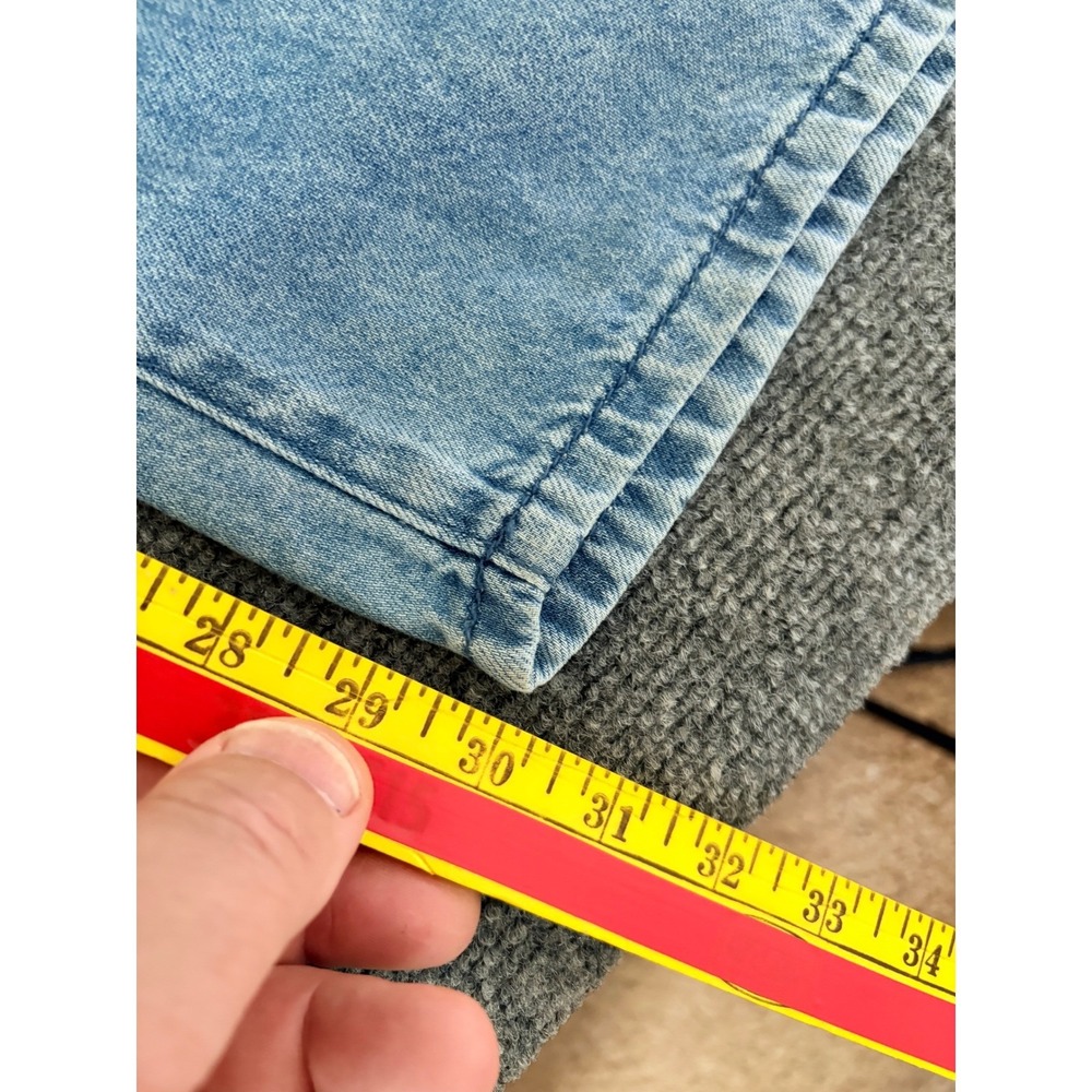 Judy Blue High Waist Wide Leg Jeans 22W Light Wash Pull On Drawstring JB881005 - Picture 9 of 11